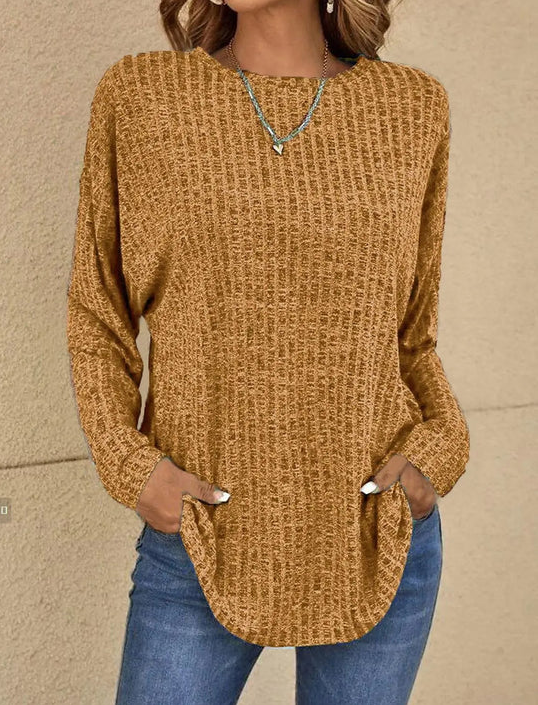 Casual textured sweater