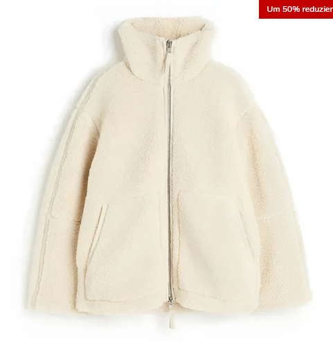 Soft Women's Sherpa Jacket Zipper Winter