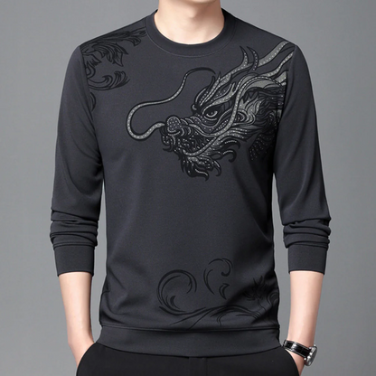 Comfortable Men's Crew Neck Sweatshirt