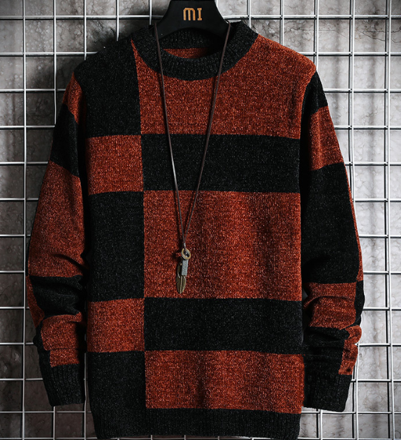 Men's Striped Retro Style Pullover