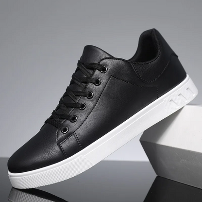 Elegant Men's Shoes Leather Look Classic