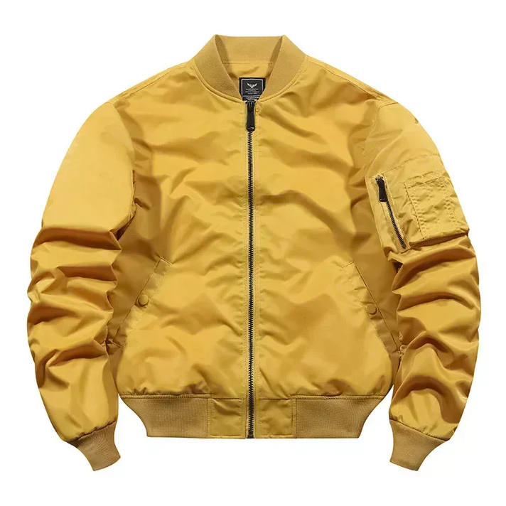Elegant Men's Pilot Jacket Classic Design