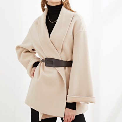 Aviva - Elegant Women's Jacket with Belt Design