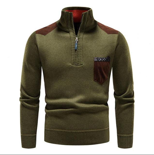 Wärmer Winterpullover für Herren