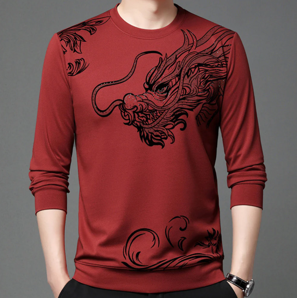Comfortable Men's Crew Neck Sweatshirt