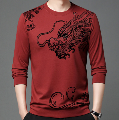 Comfortable Men's Crew Neck Sweatshirt