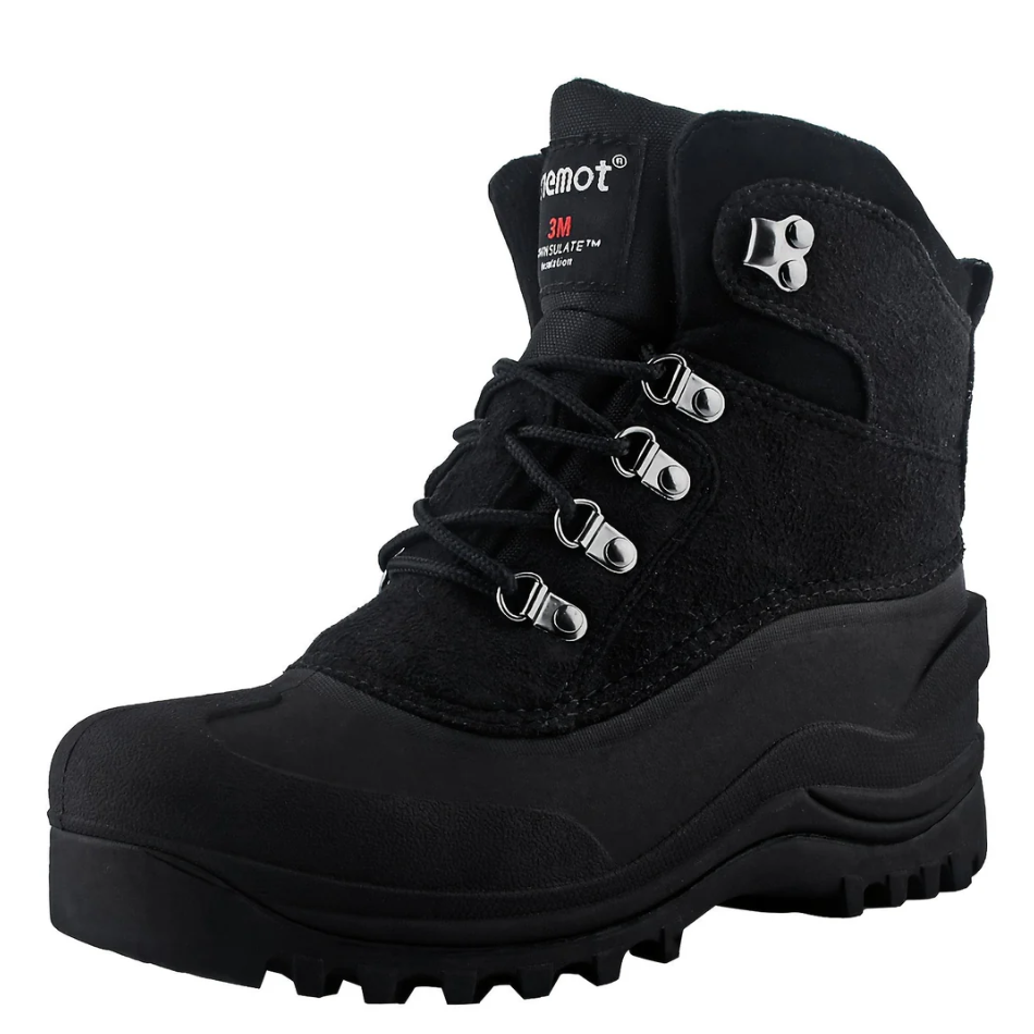 Fluffy Men's Boots Warm Lined