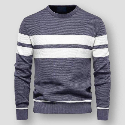 Men's Soft Striped Knitted Sweater
