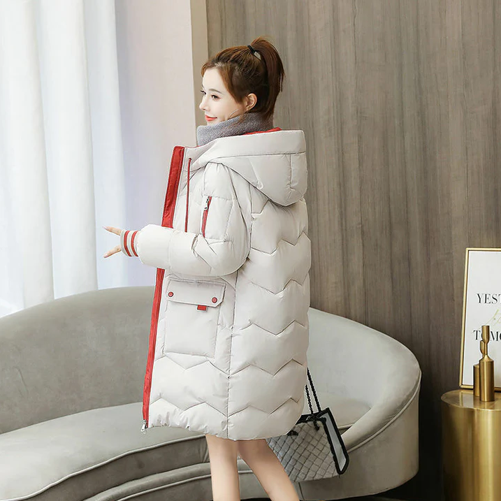 Women's Windproof Hooded Warm Winter Jacket