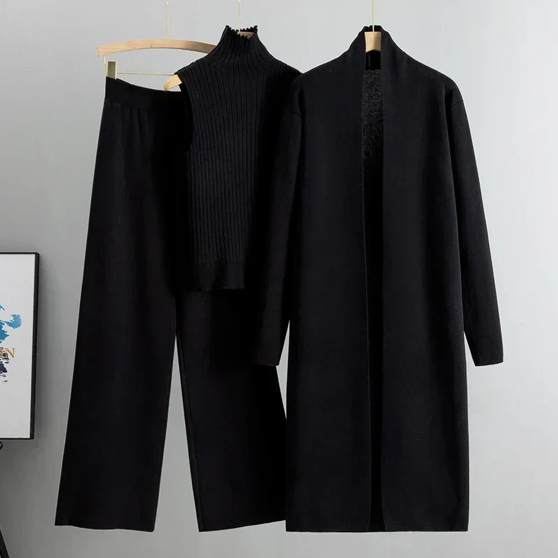 Eleganter Damenanzug 3-teilig Luxus Design