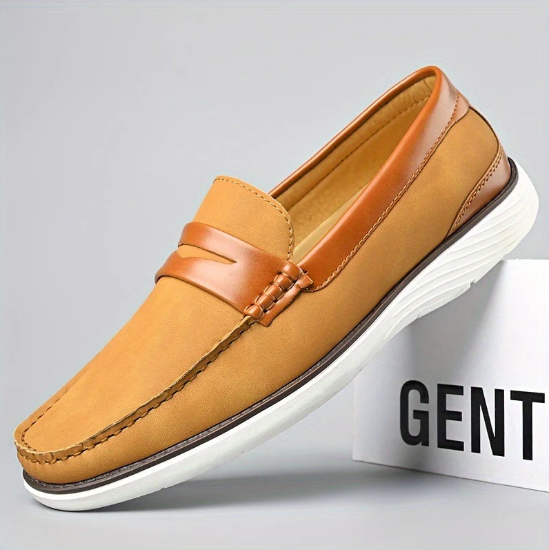 Elegant Men's Leather Loafers