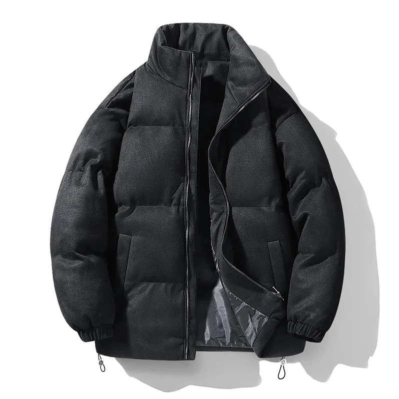 Herren Parka Wildleder Klassisch Elegant - IdealeKleiden