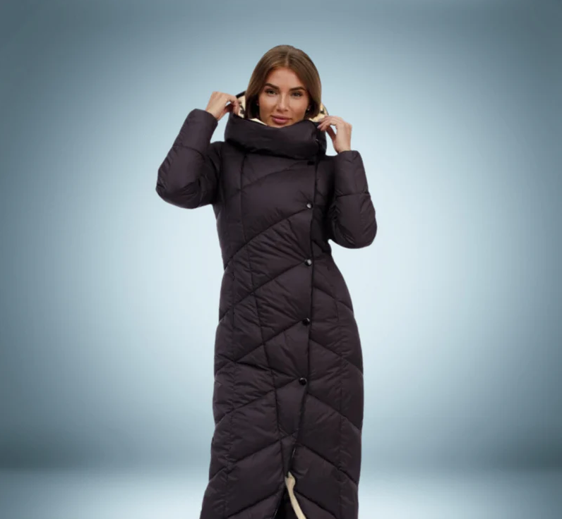Premium Parka mit Knöpfen Winter - IdealeKleiden