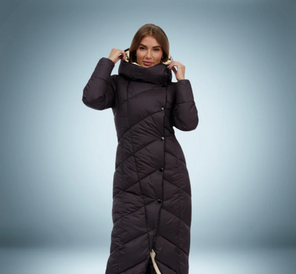 Premium Parka mit Knöpfen Winter - IdealeKleiden