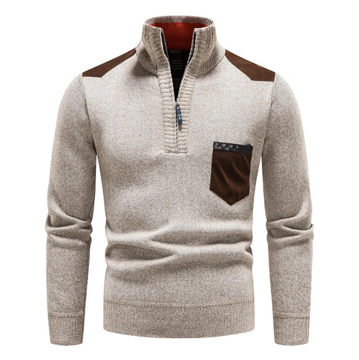 Wärmer Winterpullover für Herren