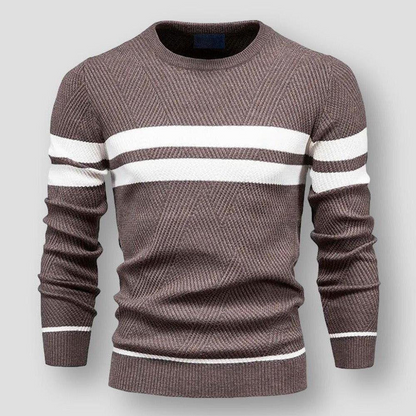 Men's Soft Striped Knitted Sweater