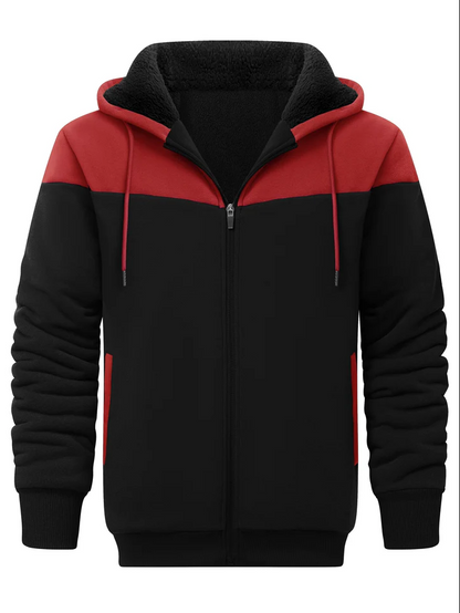 Kane | Warme Fleece-Jacke Winter - IdealeKleiden