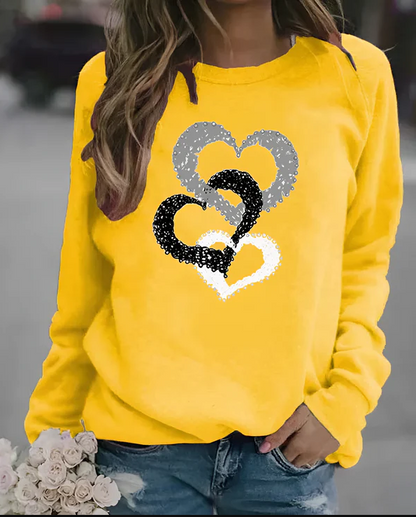 Christmas Sweatshirt Cozy Wintery Red
