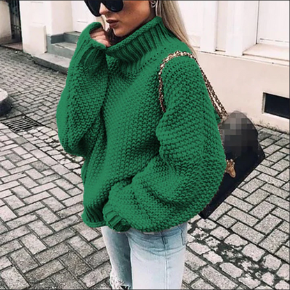 Chunky Wool Sweaters Women Oversized
