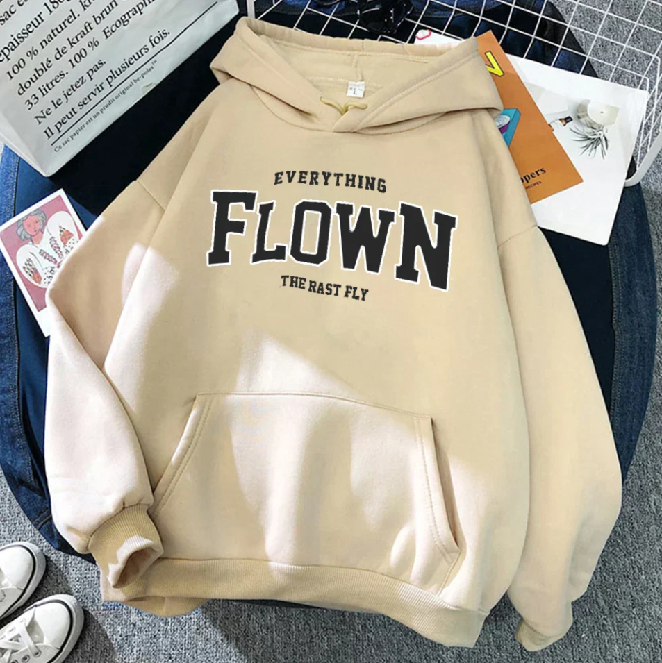 Fashionable Women's Hoodie Trendy Print