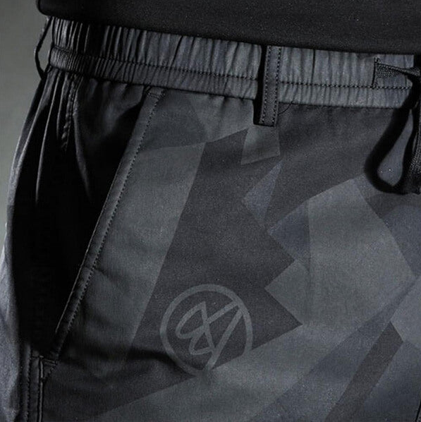 Schmale Herren-Chino-Hose Schwarz Slimfit