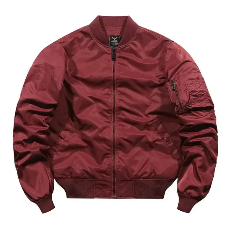 Elegant Men's Pilot Jacket Classic Design
