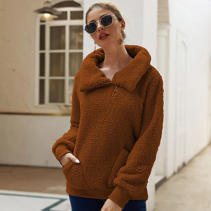 Women's Soft Warm Casual Knit Sweater