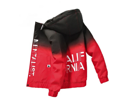 Men's Transitional Jacket Ombre Effect Trendy