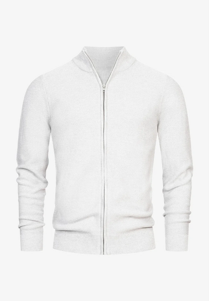 Moderner Herren Pullover Reißverschluss Bequem