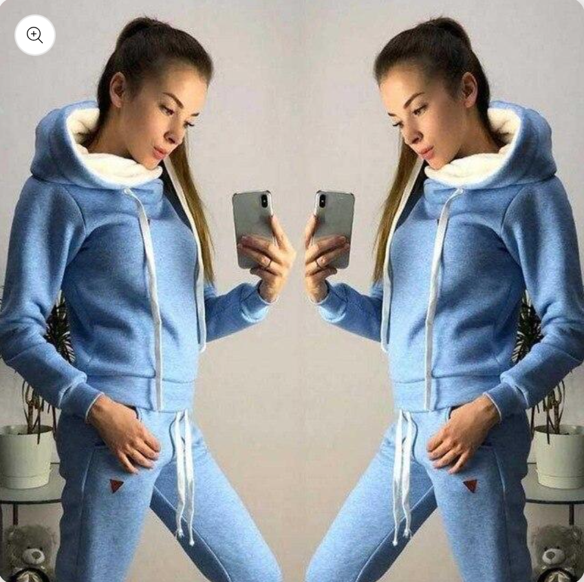 Bequemer Sportanzug Warm Jogginganzug Herren - IdealeKleiden