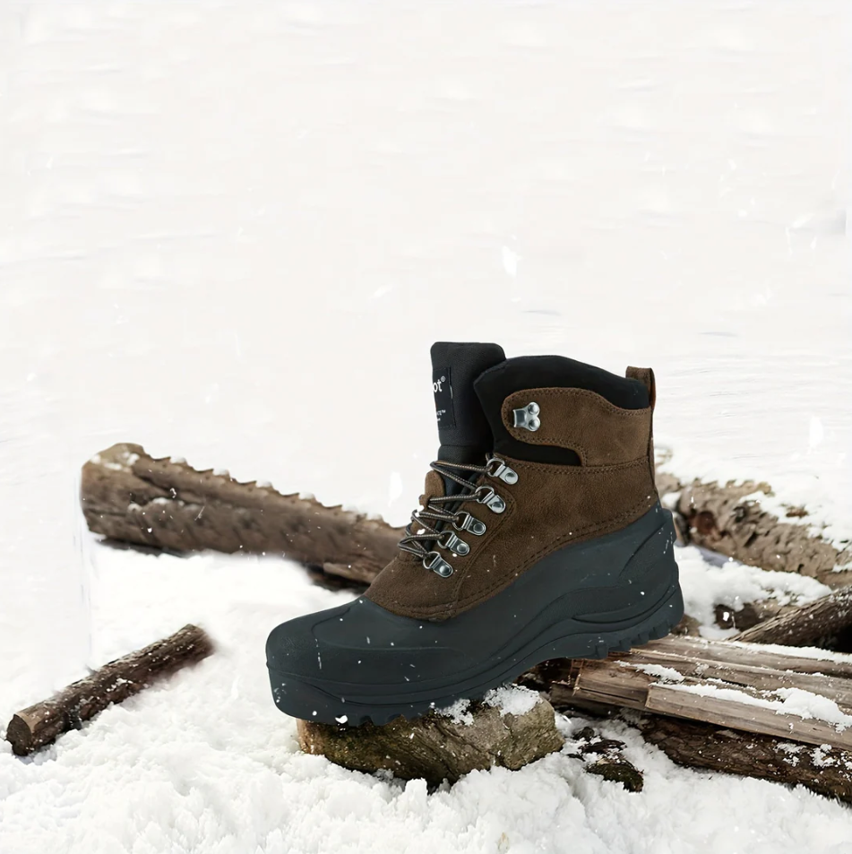 Flauschige Herrenstiefel Warm Gefüttert - IdealeKleiden