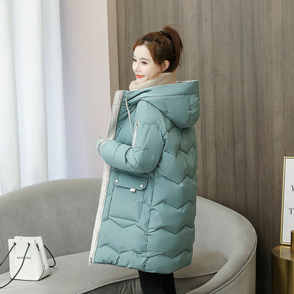 Women's Windproof Hooded Warm Winter Jacket