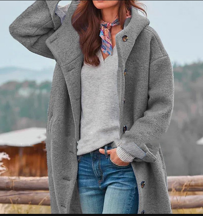 Jella – Stylish Long Winter Coat