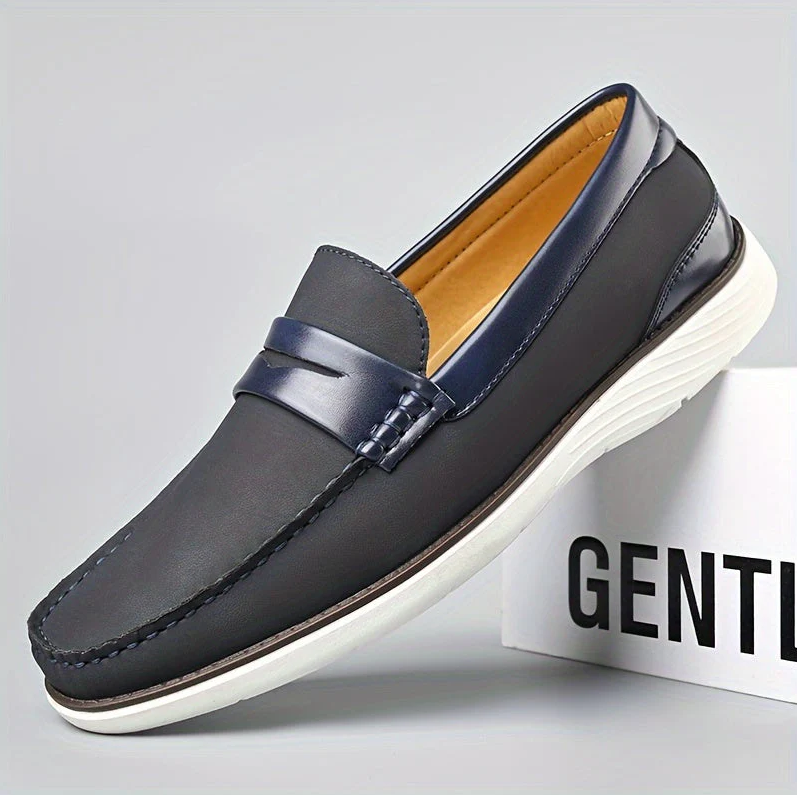 Elegant Men's Leather Loafers