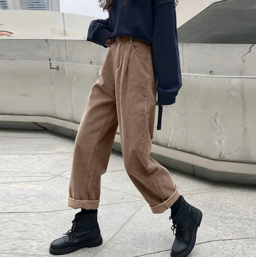Malia - Comfort Cordhose Relaxed Fit
