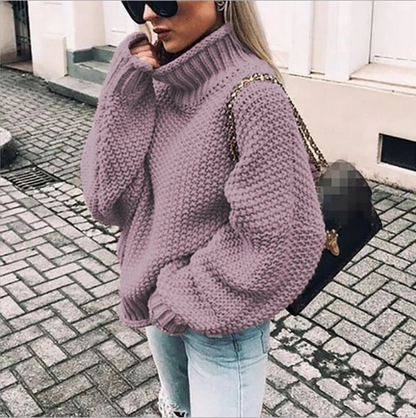 Chunky Wool Sweaters Women Oversized