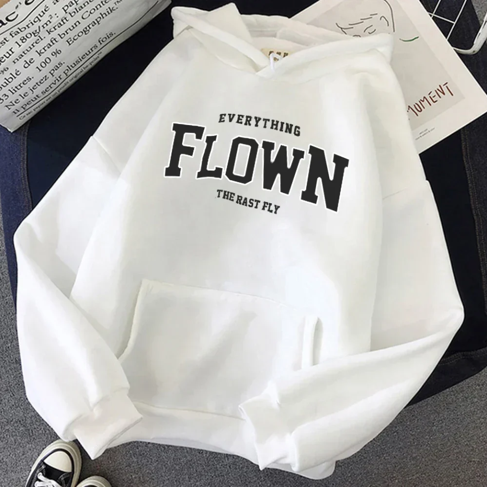 Fashionable Women's Hoodie Trendy Print