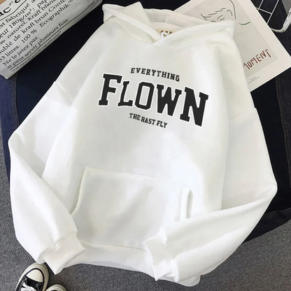 Fashionable Women's Hoodie Trendy Print