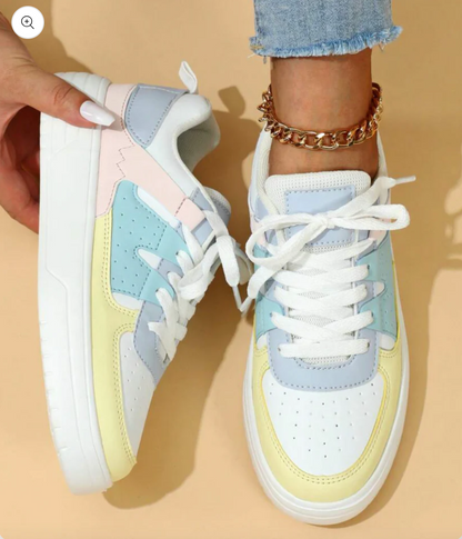 Damen Sneaker Bequem Leicht