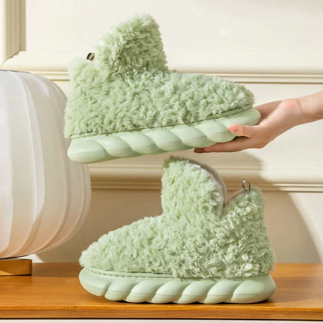 Weiche Fleece-Stiefel für Damen