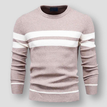 Men's Soft Striped Knitted Sweater