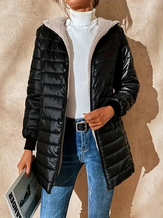 Elegante Damen Winterjacke Modern Style - IdealeKleiden