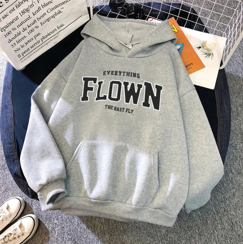 Fashionable Women's Hoodie Trendy Print