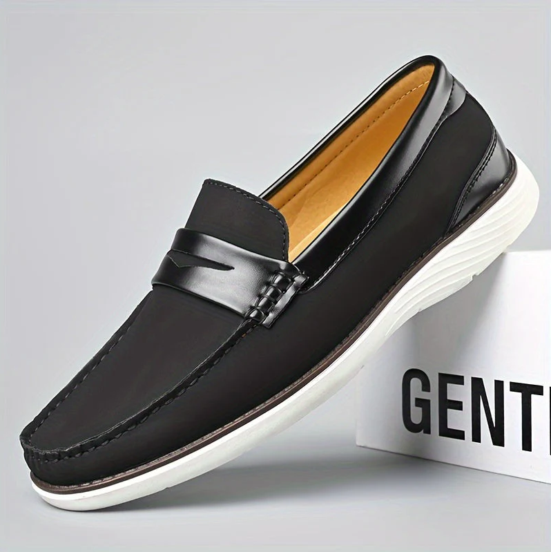 Elegant Men's Leather Loafers