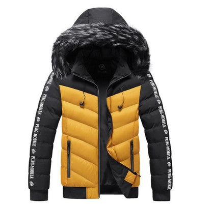 Berno - Men's Two-Tone Winter Jacket