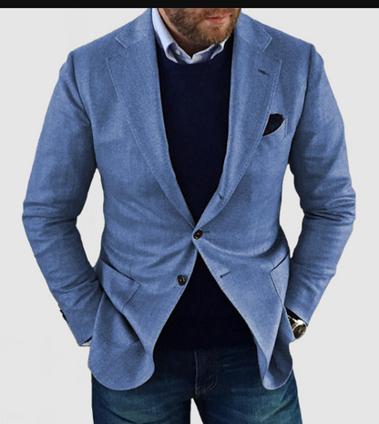 Men's Cardigan Casual Solid Color Long Sleeve