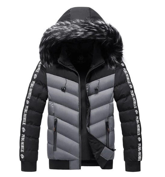Berno - Men's Two-Tone Winter Jacket