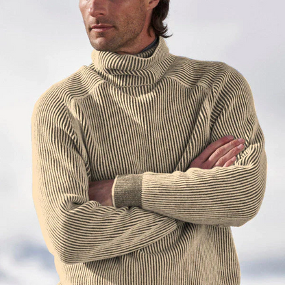 Ricardo - Stilvoller Rollkragen Pullover - IdealeKleiden