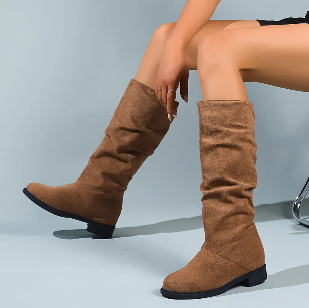 Elegant Ankle Boots for Women, Mid-Height