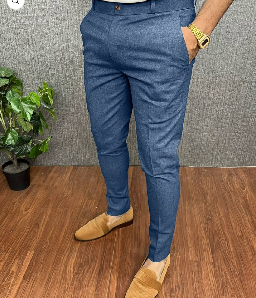 Elegante Herrenhosen Slim Fit